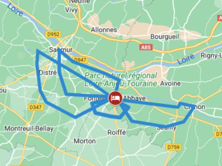 Circuits en étoile - French Bike Tours